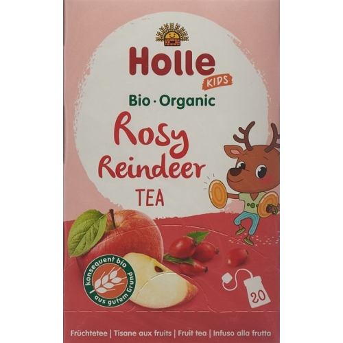 Holle Rosy Reindeer fruit tea Bio 20x 2.2g buy online