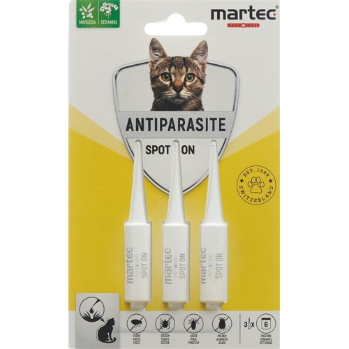 martec PET CARE Spot on ANTI PARASITE for cats 3 x 1 ml buy online