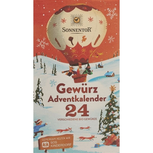 Sonnentor Adventkalender Gewürze Beutel 24 Stück buy online