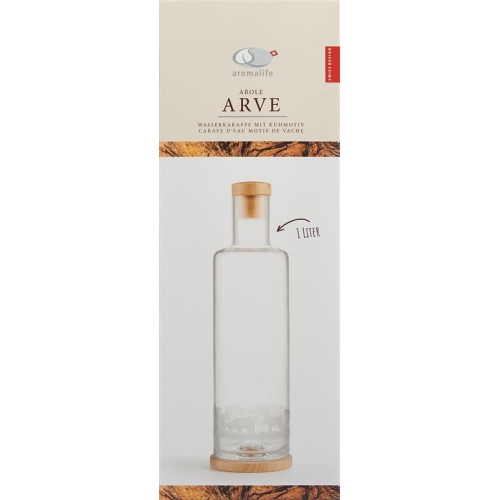 Aromalife Arve Karaffe Set 1L Hirsch M Arvenwirbel buy online