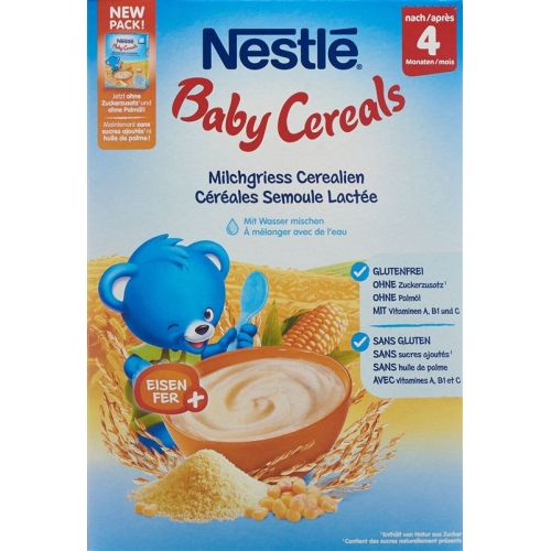 Nestle Baby Cereals Milchgriess 4m 450g buy online