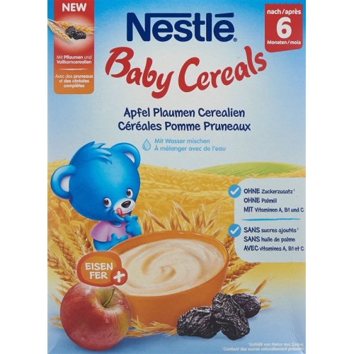 Nestle Baby Cereals Apfel Pflaumen 6m 250g buy online