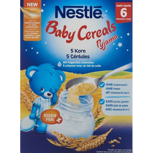 Nestle Baby Cereals Pyjama 5 Korn 6m 250g buy online