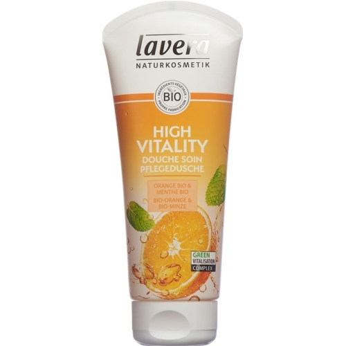 Lavera Shower Gel High Vitality Bio Orange & Bio mint Tb 200 ml buy online