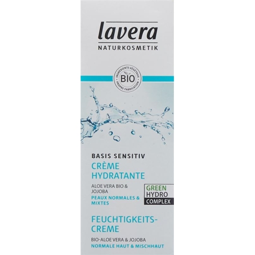 Lavera Feuchtigkeitscreme Basis Sensitiv Tube 50ml buy online