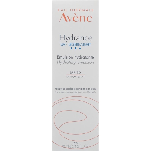 Avene Hydrance Emulsion SPF30 40ml buy online