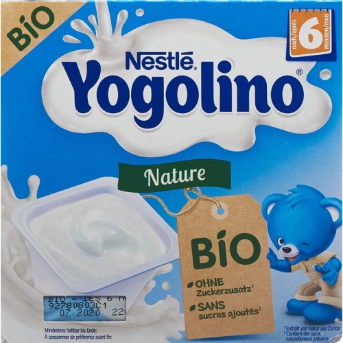 Nestle Yogolino Bio Nature 4x 90g buy online