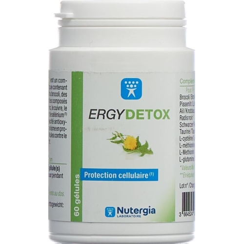 Nutergia Ergydetox Gelules Dose 60 Stück buy online