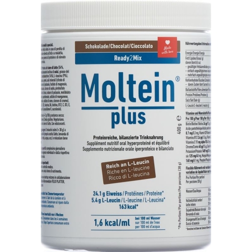 Moltein Plus Ready2Mix Chocolate can 400g buy online