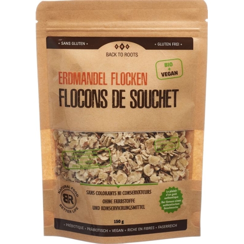 Back To Roots Erdmandeln Flocken Bio Beutel 150g buy online