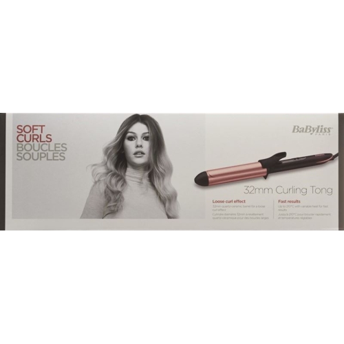 Babyliss curling iron Rose Quartz 32mm buy online