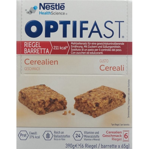 Optifast Bar cereals 6x 65g buy online