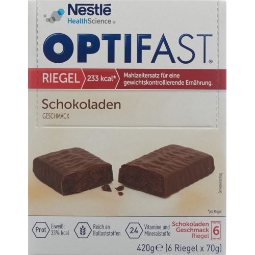 Optifast Chocolate bar 6x 70g buy online