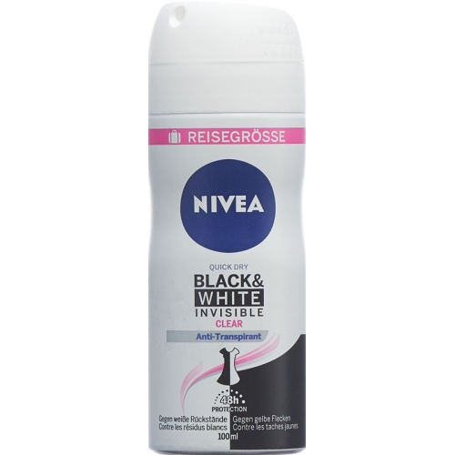 Nivea Deo Black&white Invis Cl Spray Fem 100ml buy online