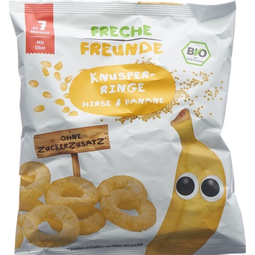 Freche Freunde Knusper-Ringe Hirse & Banane 20g buy online