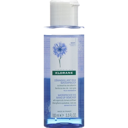 Klorane Bleuet Eye make-up remover Waterproof 100ml buy online