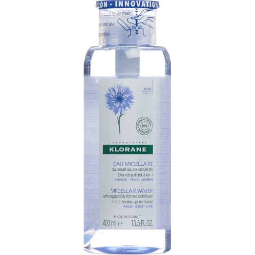 Klorane Bleuet Micella lotion face eye 400ml buy online