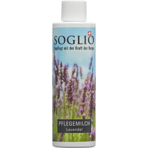 Soglio Pflegemilch Lavendel Flasche 200ml buy online