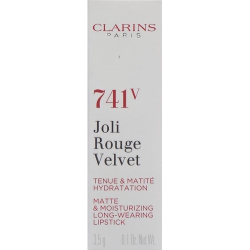 Clarins Joli Rouge Velvet No 741v buy online