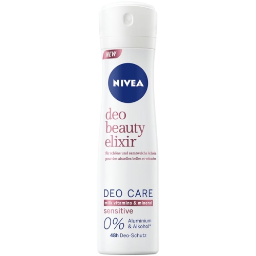 Nivea Beauty Elixir Deo Sensiti Spray Fem 150ml buy online