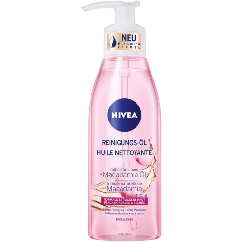 Nivea Reinigungs-Oel Natuerl Macadamia Öl 150ml buy online