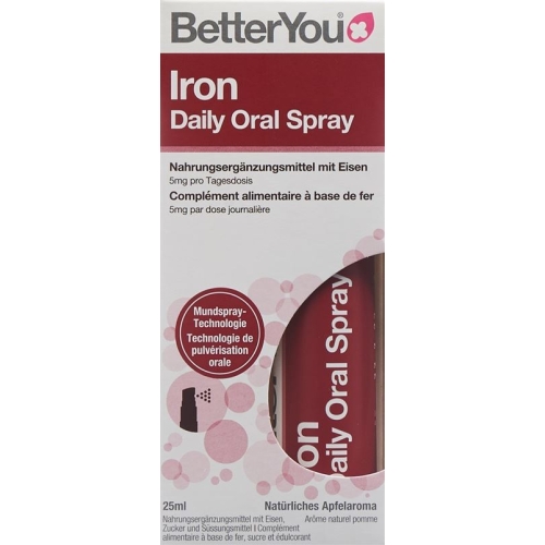 BetterYou Iron Daily Oral Spray 25ml buy online