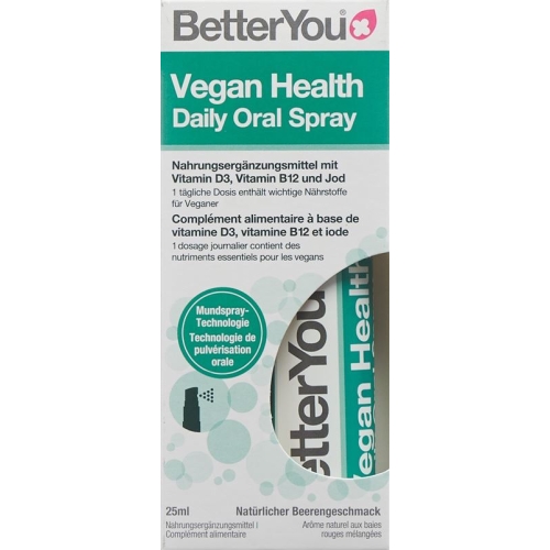 BetterYou Vegan Health Daily Oral Spray 25ml buy online