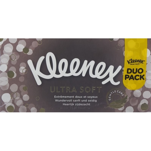 Kleenex Ultrasoft Kosmetiktuech Box Duo 2x 72 Stück buy online