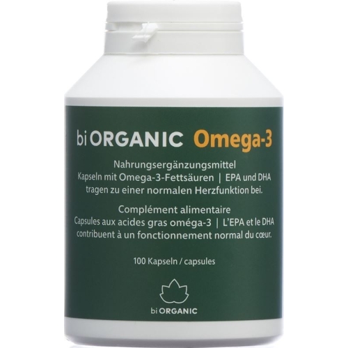 Biorganic Omega-3 Kapseln F/d Dose 100 Stück buy online