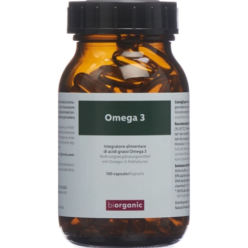 Biorganic Omega-3 Kapseln I/d Dose 100 Stück buy online