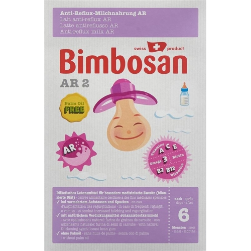 Bimbosan Anti-Reflux 2 Follow-on Milk without Palm Oil 400g buy online