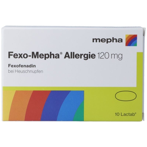 Fexo Mepha Allergie Lactab 120mg 10 Stück buy online