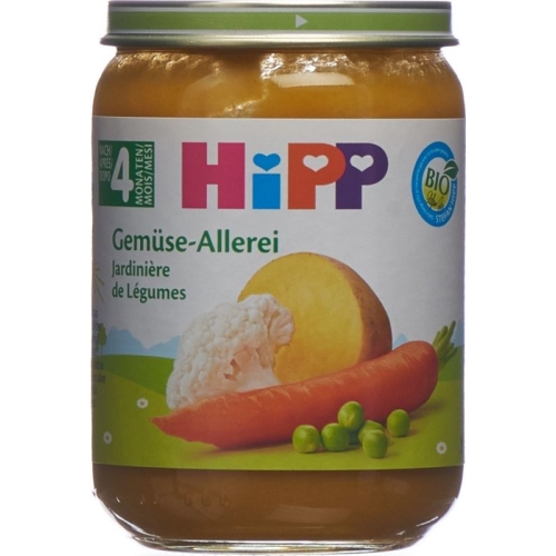 Hipp Gemüse-allerlei Glas 190g buy online