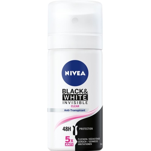 Nivea Deo Invis Black&white Cle (neu) Spray 35ml buy online