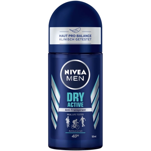 Nivea Male Deo Dry Active (neu) Roll-On 50ml buy online