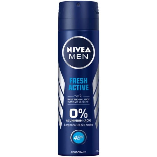 Nivea Male Deo Aeros Fresh Active (neu) Spray 150ml buy online