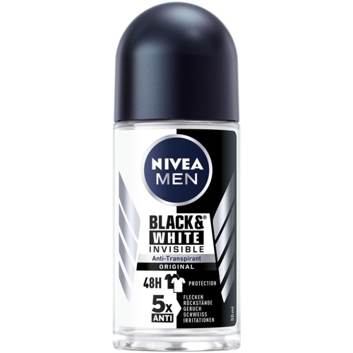 Nivea Male Deo Inv Black&whi Ori (n) Roll-On 50ml buy online