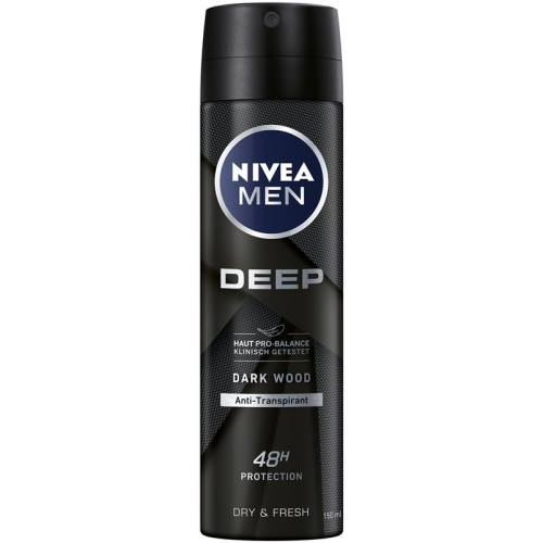 Nivea Male Deo Aeros Deep (neu) Spray 150ml buy online