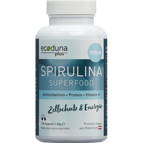 Ecoduna Plus Spirulina Kapseln Dose 120 Stück buy online