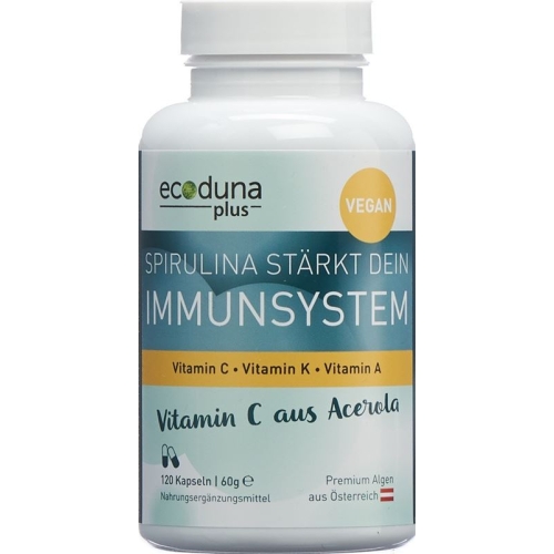 Ecoduna Plus Spirulina Immunsystem Kapseln 120 Stück buy online