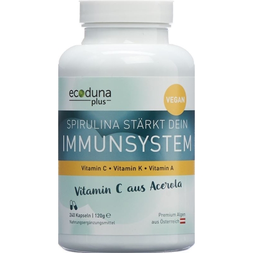 Ecoduna Plus Spirulina Immunsystem Kapseln 240 Stück buy online