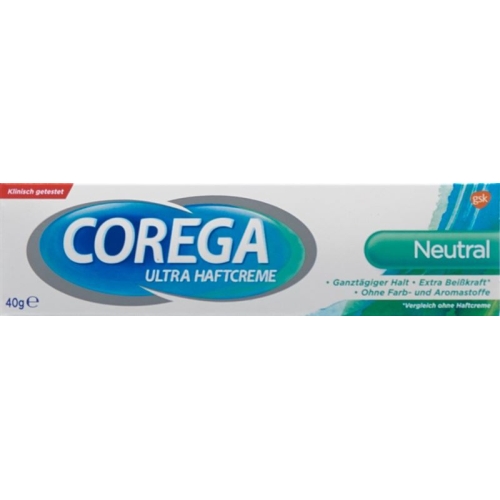 Corega Ultra Haftcreme Neutral (neu) 40g buy online