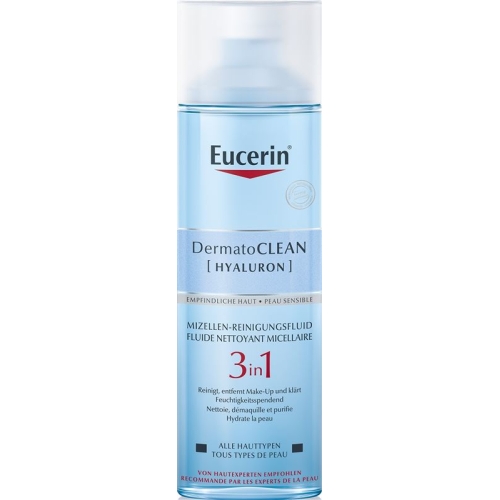 Eucerin Dermatoclean 3in1 cleaning fluid Mizellentechnologie Fl 200 ml buy online