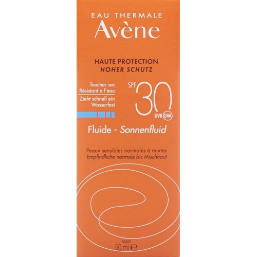 Avène Sun solar fluid SPF 30 50ml buy online