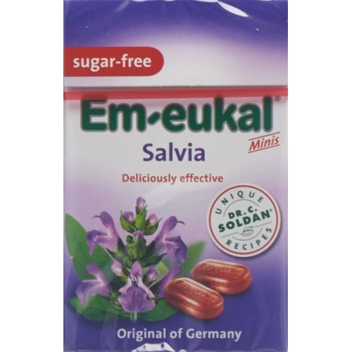 Soldan Em-Eukal Minis Salbei Zuckerf Pocket 40g buy online