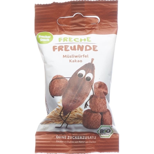 Freche Freunde Muesliwürfel Kakao 20g buy online