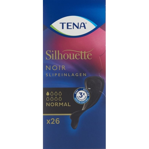 Tena Silhouette Noir Panty liner 26 pieces buy online