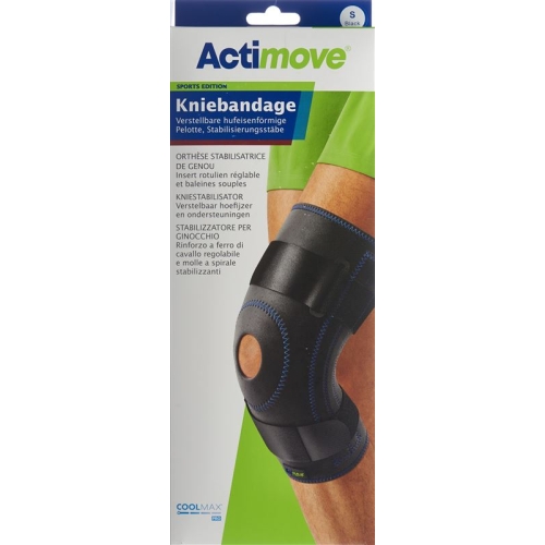 Actimove Sport Knee Support S Adjustable Pad Stabilising Bars buy online