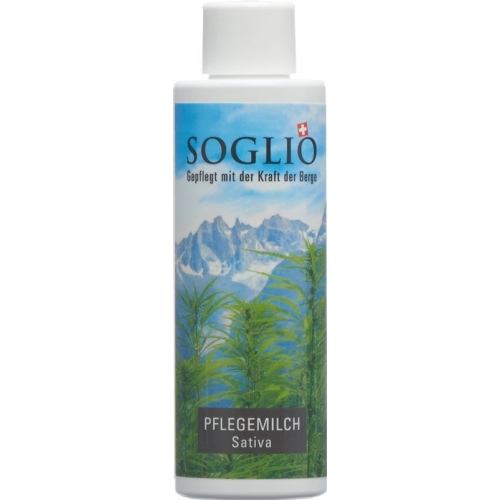 Soglio Pflegemilch Sativa Flasche 100ml buy online