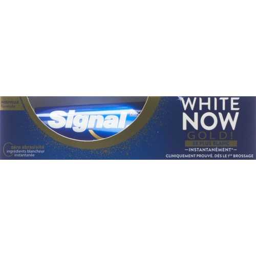 Signal Zahnpasta White Now Gold (neu) Tube 75ml buy online